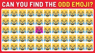 Can You Find The Odd Emoji Out? Emoji Puzzle Challenge