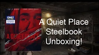 A Quiet Place Steelbook Unboxing! (Best Buy Exclusive)