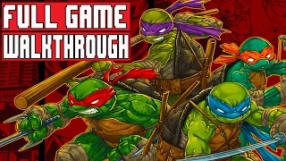 Teenage Mutant Ninja Turtles Mutants in Manhattan Full Game Walkthrough - No Commentary (TMNT)