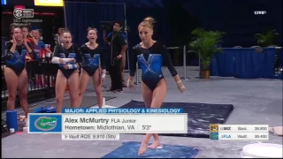 Alex McMurtry (Florida) 2017 Vault vs Missouri 9.975