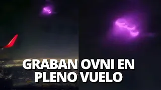 ¡Ver para creer! Una azafata detecta un OVNI durante un vuelo nocturno