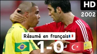 Brésil 1-0 Turquie Résumé HD en Français 🇫🇷  TF1 1/2 Finale  Coupe Du Monde 2002