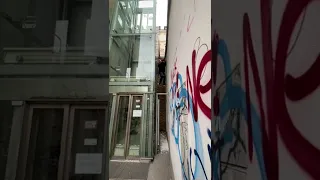 INSANE PARKOUR SLIDE down death drop 😳