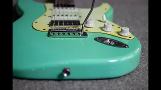 Gray Guitars Store - Emperor Model in Bashed Sea Foam Green nitro