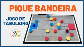 PIQUE-BANDEIRA OU BANDEIRINHA - BRINCADEIRA DE RUA QUE VIROU JOGO DE TABULEIRO