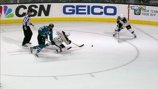 Marchand, Bergeron and Krug work set play to perfection in OT