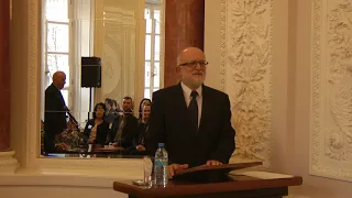 Dr David Kolbaia odbiera Wyróżnienie Polonicum, 20.11.2017