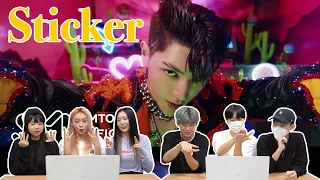 NCT 127 - '스티커' 뮤비를 보는 남녀 댄서의 반응 차이 | NCT 127 - 'STICKER'' MV REACTION