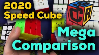 2020 Speed Cube Mega Comparison - MoYu, QiYi, Gan, DaYan, and more!