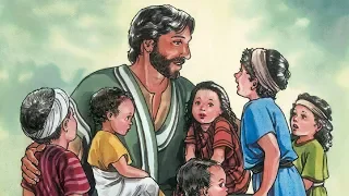 073 - Jésus bénit les petits enfants (French)