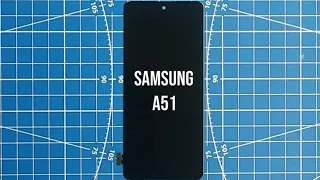 Переклейка стекла Samsung A51, замена разбитого стекла самсунг