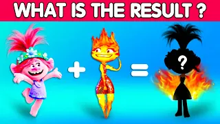 30 Challenge Guess the Hidden Figure | TROLLS 3 BAND TOGETHER, Elemental Quiz