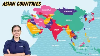 Discover the Geography of Asia: Exploring Asian Countries and Their Map #geography #asiancountries