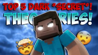 Top 5 *SCARY THEORY* 😱 Of Minecraft That Will Blow Your Mind | Minecraft Conspiracy Theories Part 1