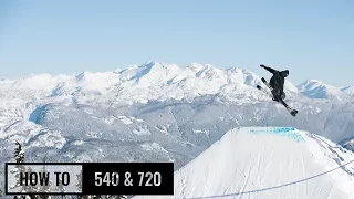 How To 540 & 720 On Skis