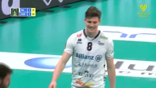 HIGHLIGHTS ALLIANZ POWERVOLLEY MILANO   LEO SHOES PERKINELMER MODENA