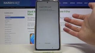 How to Initial Set Up XIAOMI Redmi Note 9 Pro Max – First Activation & Configuration