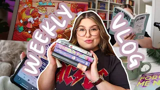 reading 3 books, healthy habits, lots of work + 2024 begins 🫖✨ WEEKLY VLOG