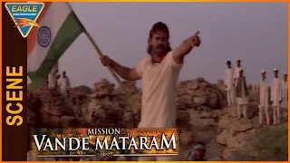 Mission Vande Mataram Hindi Dubbed Movie || Venkatesh Angry On Britishers || Eagle Hindi Movies