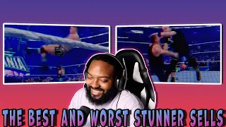 10 best and 10 Worst Stunner Sells in WWE History | partsFUNknown (Reaction)