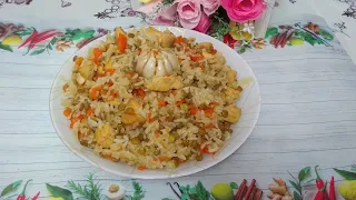 ПЛОВ ИЗ  РИСА И ЧЕЧЕВИЦЫ.