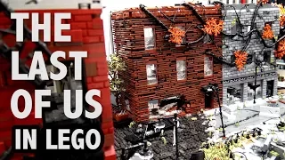 LEGO The Last of Us Post-Apocalyptic City | BrickCon 2017