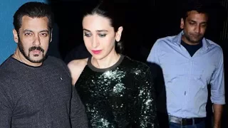 Salman's Closed Friend Karisma Kapoor With Her Bf At Arbaaz's 50th Birthday Party