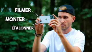 Comment FILMER, MONTER et ÉTALONNER des VIDÉOS CINÉMATIQUES sur SMARTPHONE