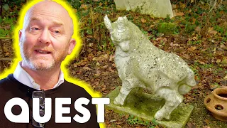 Drew Falls In Love With These £450 Rare White Marble Goats | Salvage Hunters