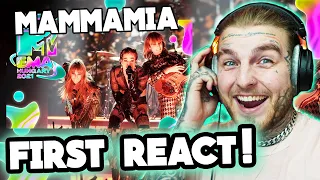 First Reaction To Måneskin 'MAMMAMIA' Live | MTV EMA 2021