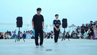 Sam Smith - Unholy  동명대학교 ZAPPER Dance cover 블루캡 광안리 버스킹 직캠 4K by ArDaMii