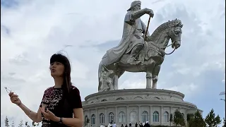Статуя Чингисхана. #vanlife по Монголии.