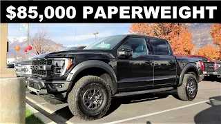 My Brand New 2021 Ford F-150 Raptor's New Home Is The Ford Service Department...