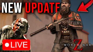 🔴 LIVE! New World War Z Update Gameplay | Valley of the Zeke