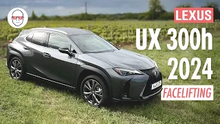 Lexus UX 2024 FL 300h FWD pierwsza jazda Bordeaux Francja test PL Pertyn Ględzi