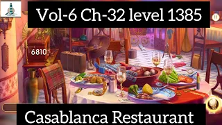 June's journey volume 6 chapter 32 level 1385 Casablanca Restaurant