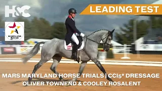 Oliver Townend & Cooley Rosalent Top The Dressage Leaderboard At MARS Maryland 5 Star CCI5* 2023