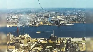 1950's Footage of the New York City Skyline - Stock Video