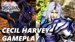 Dissidia Final Fantasy NT: Cecil Harvey, Paladin & Dark Knight Mode | BETA Gameplay