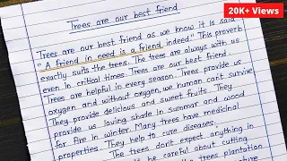 Trees are our Best Friend Essay in English | Importance of Trees