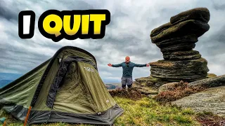 I QUIT my job to go CAMPING