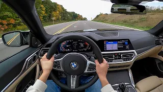 2022 BMW M440i xDrive Gran Coupe - POV First Drive (Binaural Audio)