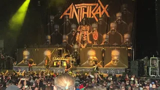 Anthrax "Cowboys From Hell + Caught in a Mosh" live @ Lakewood Amphiteater, Atlanta, Ga 8/10/18