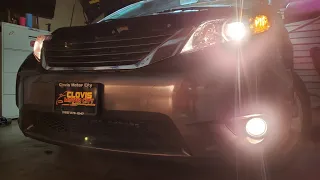 How to: Install Fog Lights on a 2015 Toyota Sienna