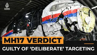 Two Russians, one Ukrainian found guilty in downing of MH17 | Al Jazeera Newsfeed