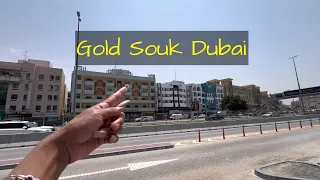 Gold Souk Dubai by metro from Salah Al Din Station