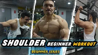 BIG SHOULDER WORKOUT for BEGINNERS in HINDI |SHOULDER वर्कआउट बिगिनर्स के लिए|