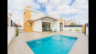 New build detached villas in Torrevieja, Costa Blanca