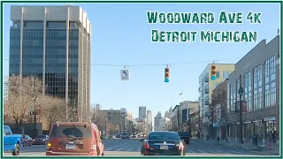 Detroit's Main Street: Woodward Avenue 4K.