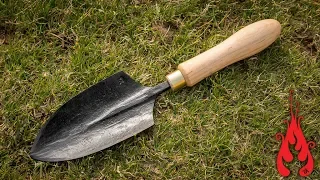 Blacksmithing - Making a garden trowel